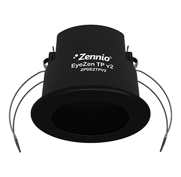 EyeZen TP v2 KNX motion detector with luminosity sensor for ceiling mounting