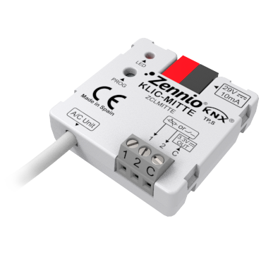 KLIC-MITTE. Mitsubishi Ecodan-KNX gateway (IT connector)