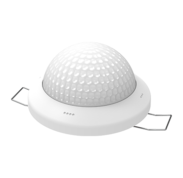 Presentia C v2 KNX presence detector with luminosity and temperature sensors for ceiling mounting