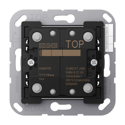 KNX push-button extension 1-gang 1-gang, F10, AS/A range