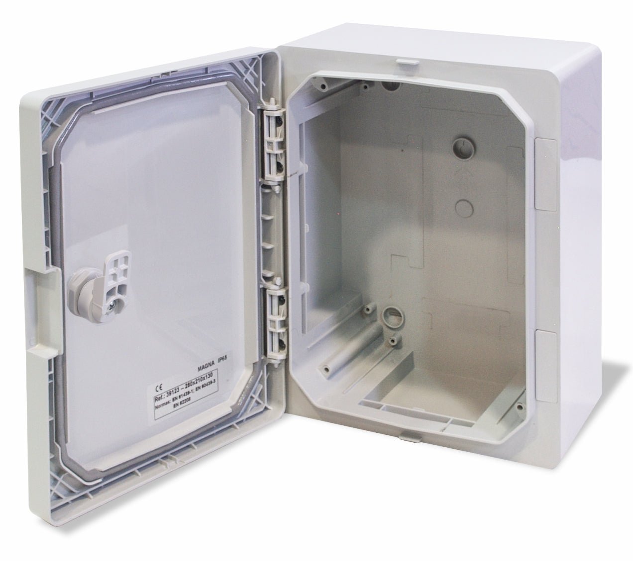 MagnaUL NEMA 4X Polycarbonate Enclosure (8.27” x 11” x 5.125”, 3 Lbs) – 39123UL - Image 2