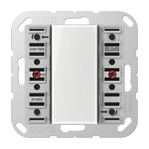 Push-button extension module 1-gang, F50, AS/A range