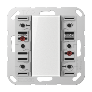 Push-button extension module 3-gang, F50, AS/A range