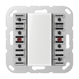 Universal push-button module, 2-gang, F50, AS/A range, Secure