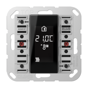 Room controller display module, 4-gang, F50, Secure, AS/A range