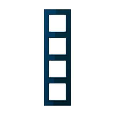 A- Creation Glass Frames 1-5 gang Night blue - Image 4