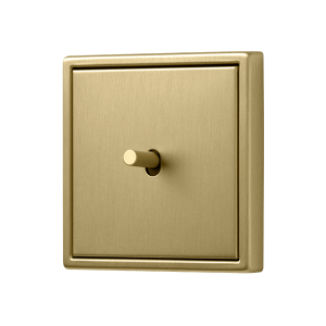 Combination 1 gang JUNG LS1912 "cone" classic brass