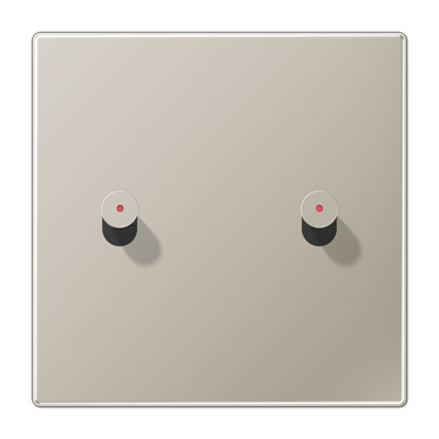 Centre plate with toggle lever "cone", with lens, 2 toggle levers, LS 1912 range - Image 3