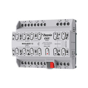 MAXinBOX 12. KNX multifunction actuator with KNX Secure - 12 outputs 16A