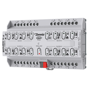 MAXinBOX 16 v4. KNX multifunction actuator with KNX Secure - 16 outputs 16A