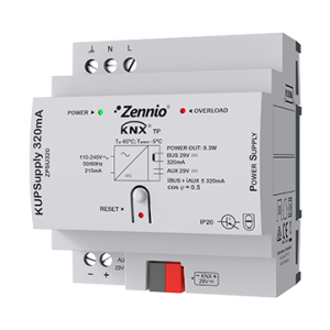 KUPSupply 320mA KNX Universal power supply 320 mA with additional output