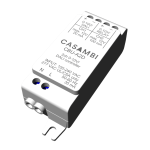 CBU-A2D 2 channel 0-10V/DALI controller