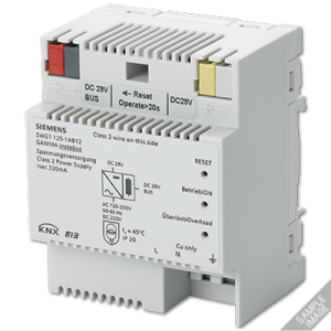 N 125/12 - KNX Power supply unit DC 29 V, 320 mA with additional unchoked output, N 125/12