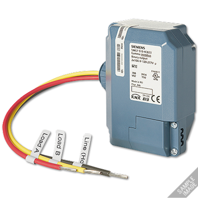 JB 510C23 - KNX Binary Output, 2 x AC 120...277 V, 10 A (resistive load)