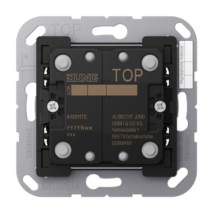 KNX push-button extension 1-gang 1-gang, F10, AS/A range