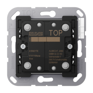 KNX push-button extension 2-gang, F10, AS/A range