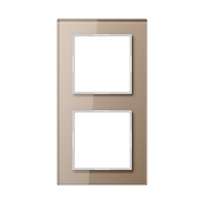 A- Creation Glass Frames 1-5 gang Champagne - Image 2