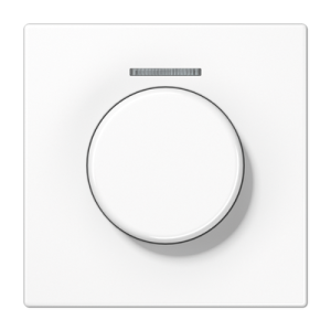 Centre plate with lens for rotary sensor, duroplastic, LS range, white