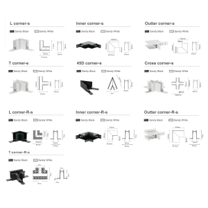 Track Corner Connectors – Slim Track
