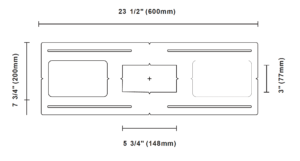 Double Square Mounting Bracket