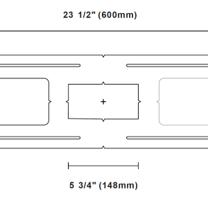 Double Square Mounting Bracket