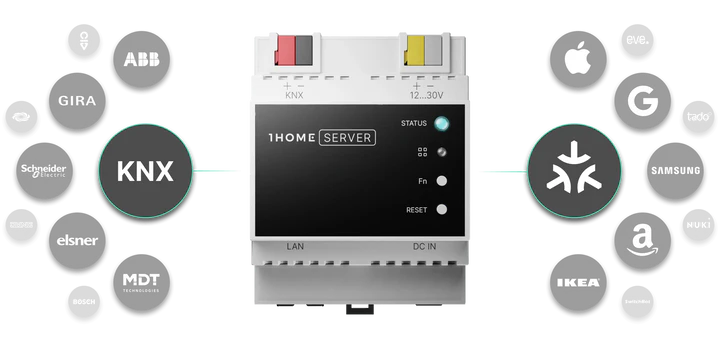 1Home Server for KNX. Full integration with Apple Home, Google Home, Samsung SmartThings, voice interfaces and Matter - Image 6