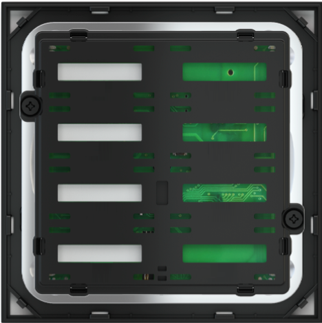 4-fold pushbutton (right) with backlit text/symbols and proximity sensor - Image 2