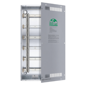 Crestron Enclosure for DIN Rail Devices, 6 DIN Rails, 18 M Wide - DIN-EN-6X18