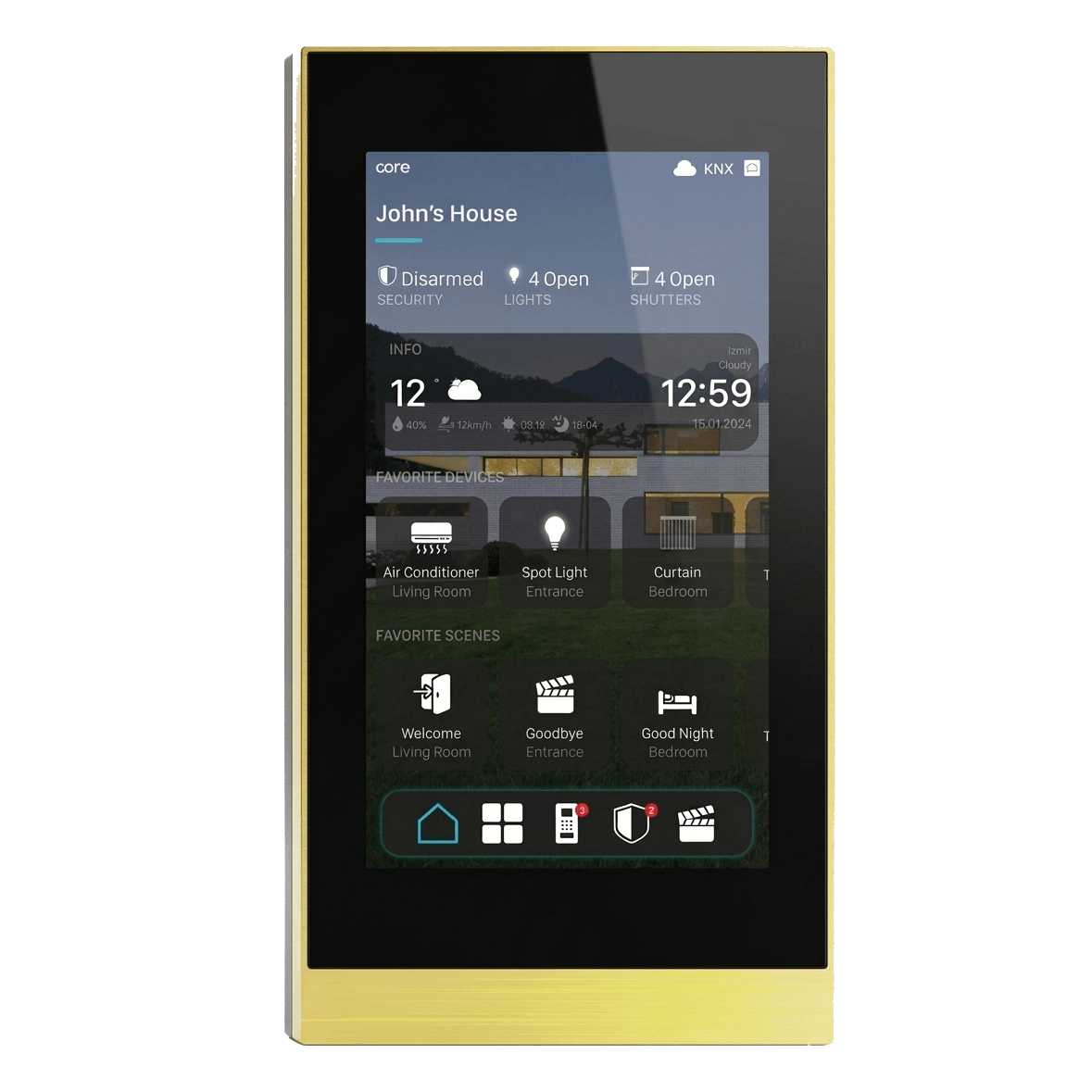 Eclipse Home Controller Touch Panels 5"