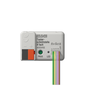 KNX push-button interface, 4-gang, Secure-40004 1S E