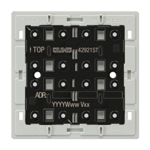 Universal push-button module, 1-gang, F40, Secure