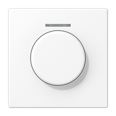 Centre plate with lens for rotary sensor, duroplastic, LS range, white - Image 5