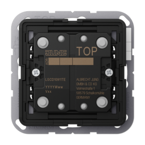 KNX push-button extension 1-gang, F10, CD/LS range