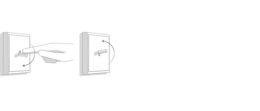 Centre plate with toggle lever "cone", 2 toggle levers, LS 1912 range - Image 8
