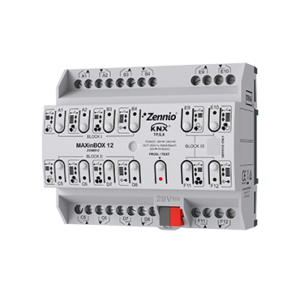 MAXinBOX 12. KNX multifunction actuator with KNX Secure - 12 outputs 16A