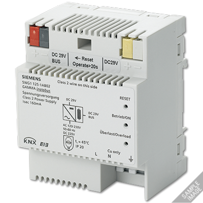 N 125/02 - KNX Power supply unit DC 29 V, 160 mA with additional unchoked output, N 125/02