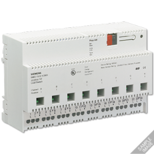 N 512C01 - KNX Load switch, 8 x AC 120 V / AC 277 V / AC 347 V‚ 20 A, C load (cUL listed)