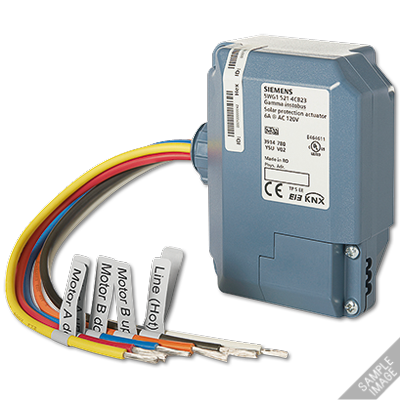 JB 521C23 - Shutter/blind actuator, 2 x AC 120 V, 6 A