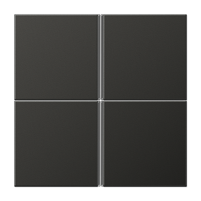 Cover kit 4-gang LS990-F40 Metal - Image 3