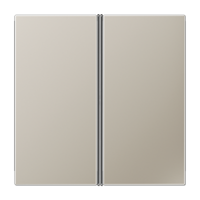 Cover kit 2-gang LS990-F40 Metall - Image 4