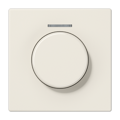 Centre plate with lens for rotary sensor, duroplastic, LS range, white - Image 2
