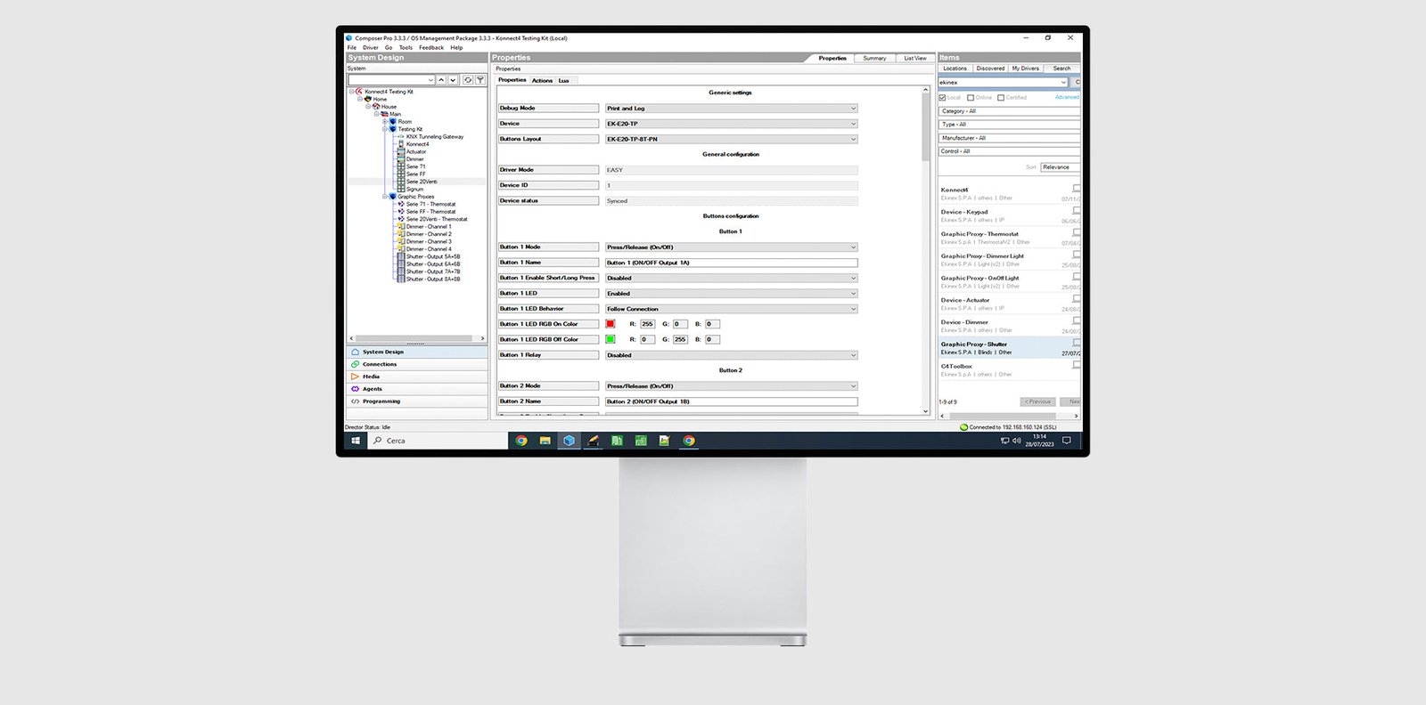 Advanced IP-KNX interface Konnect4 for KNX and/or Control4 installations - Image 3