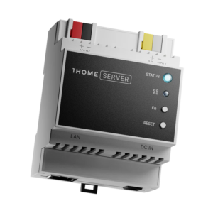 1Home Server for KNX. Full integration with Apple Home, Google Home, Samsung SmartThings, voice interfaces and Matter