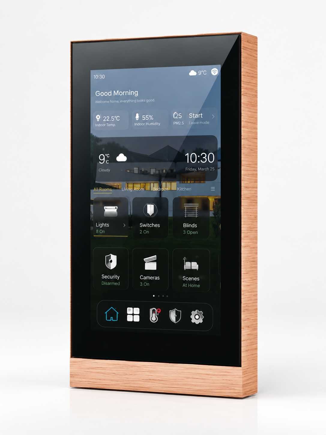Eclipse 5" KNX Touch Panel - Artisan - Copper