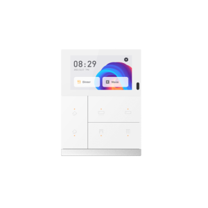 KNX Waltz Touch+ Pad, metal button 3" Silver
