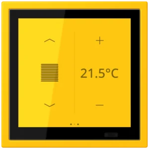 Bluetooth® Low Energy Wireless Wall Transmitter, 4-channel, vivid yellow (4320W)