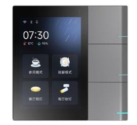 KNX Smart Touch S3 with Secure (KNX+ SIP Intercom+App Server) 3.3" Gray