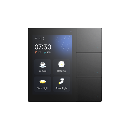 KNX Smart Touch S3 with Secure (KNX+ SIP Intercom+App Server) 3.3" Black