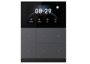 KNX Waltz Touch+ Pad, metal button 3" Gray