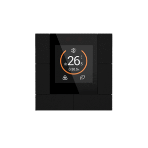 KNX Button Smart 3-Gang with Display, 55mm